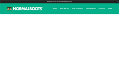 Desktop Screenshot of normalboots.com